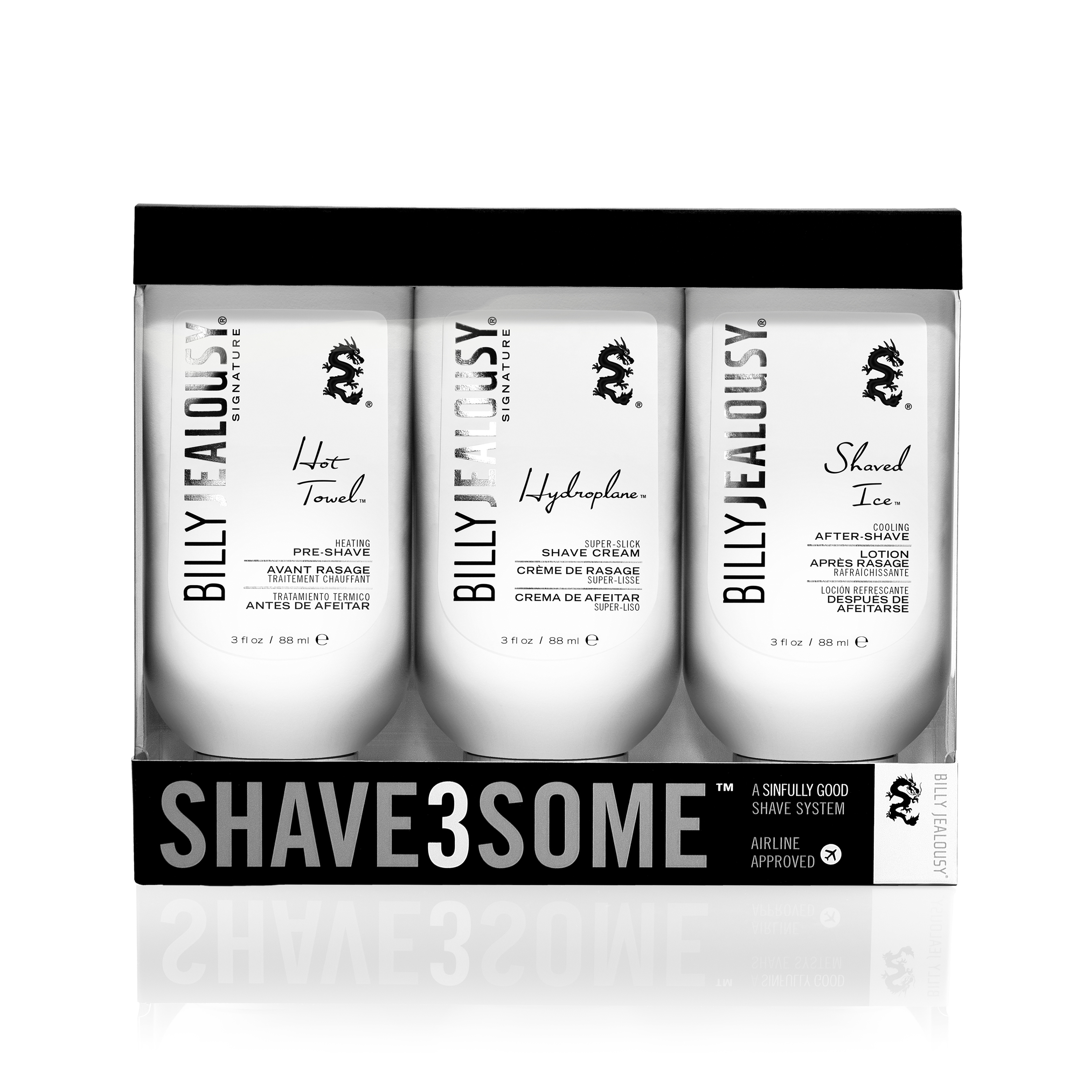 Shave3some Shave Care Trio Kit – Billy Jealousy Shave3some Shave Care Trio Kit – Billy Jealousy