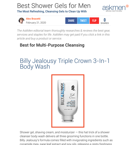 AskMen: Best Shower Gels for Men