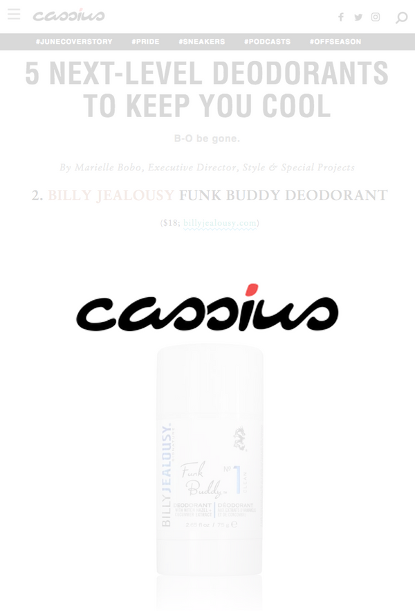 Cassius - 5 Next-Level Deodorants to Keep you Cool