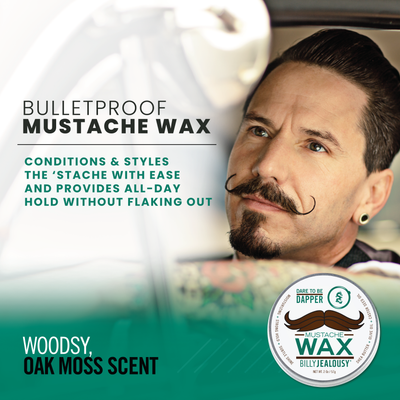 Bulletproof Mustache Wax