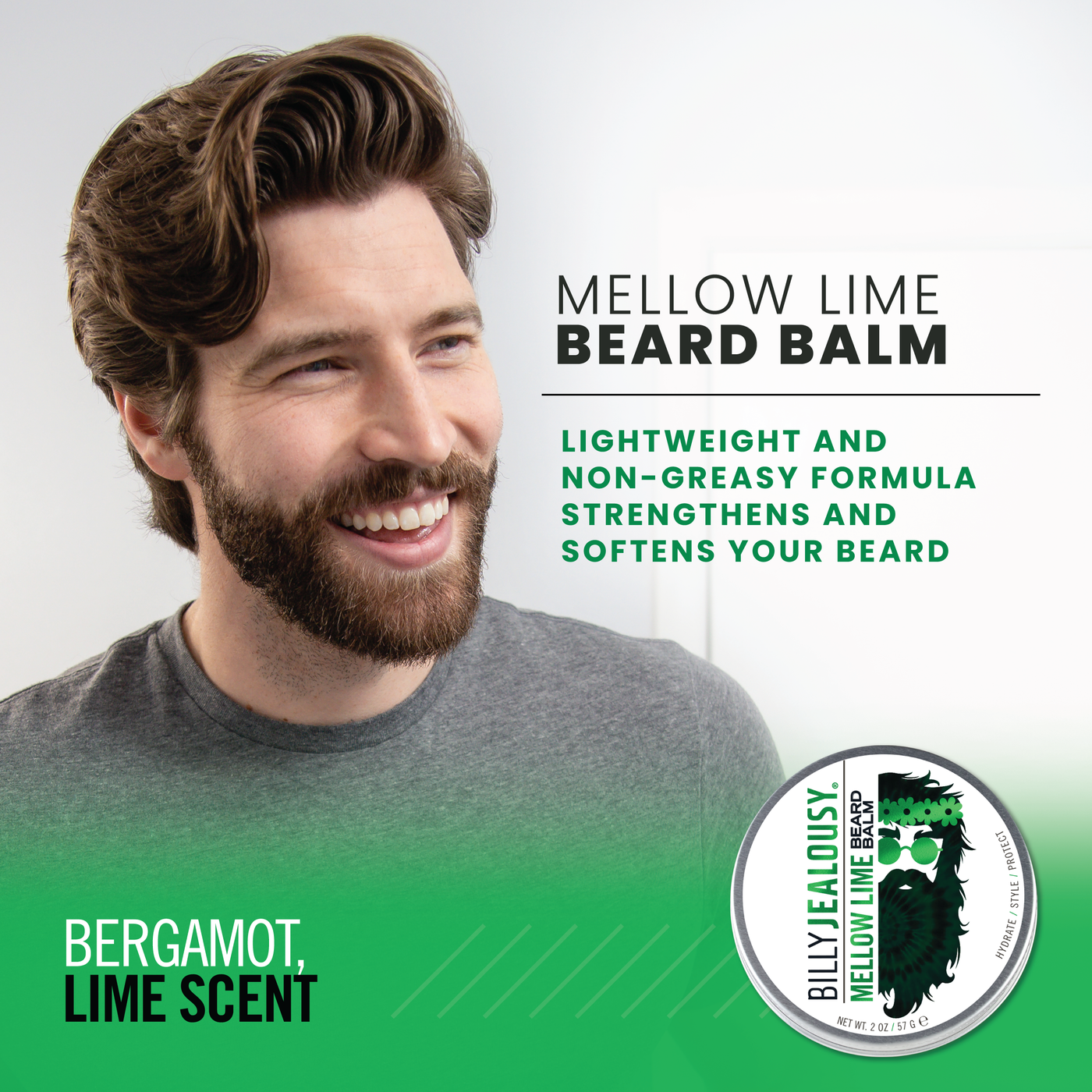 Mellow Lime Beard Balm