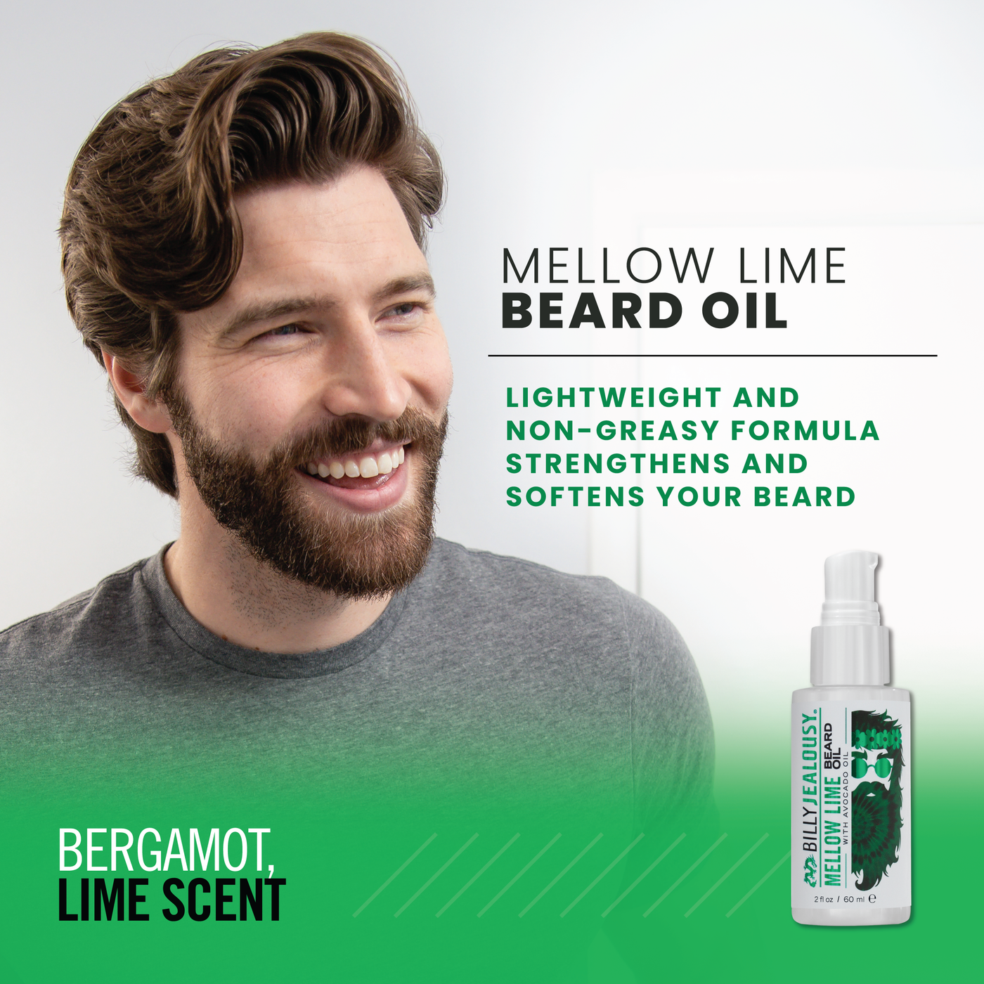 Mellow Lime Beard Oil