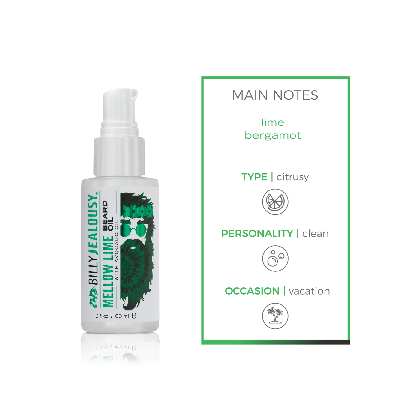 Mellow Lime Beard Oil