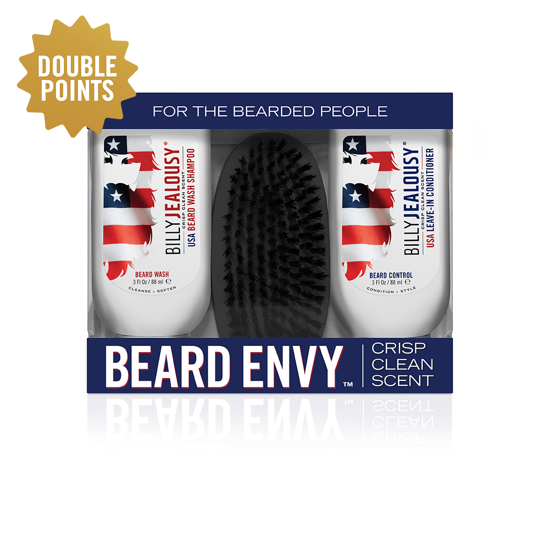 USA Beard Envy Kit - Crisp Clean Scent