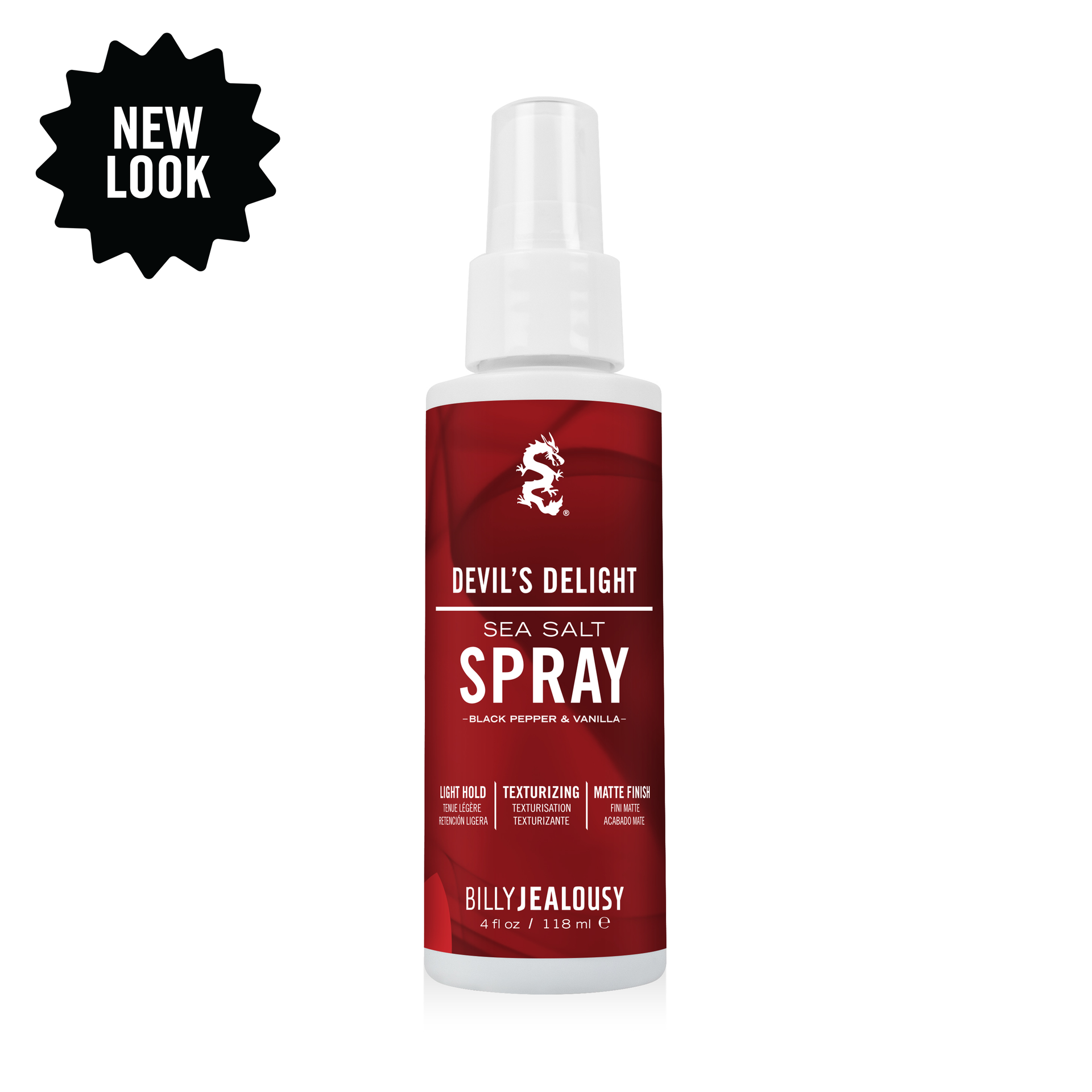 Sleek by Salvation トリートメント 各種 Devil's Delight Sea Salt Spray – Billy Jealousy