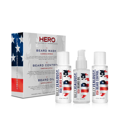 Hero Beard Trio Kit - Crisp Clean Scent