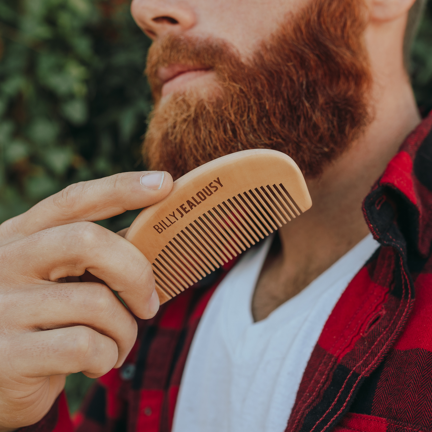 Wooden Beard Comb