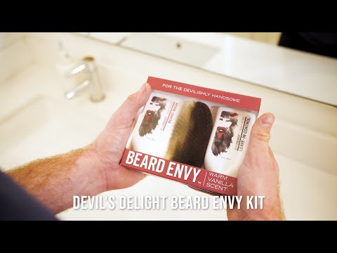 Devils Delight Beard Envy Kit - Warm Vanilla Scent