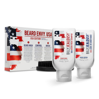 USA Beard Envy Kit - Crisp Clean Scent