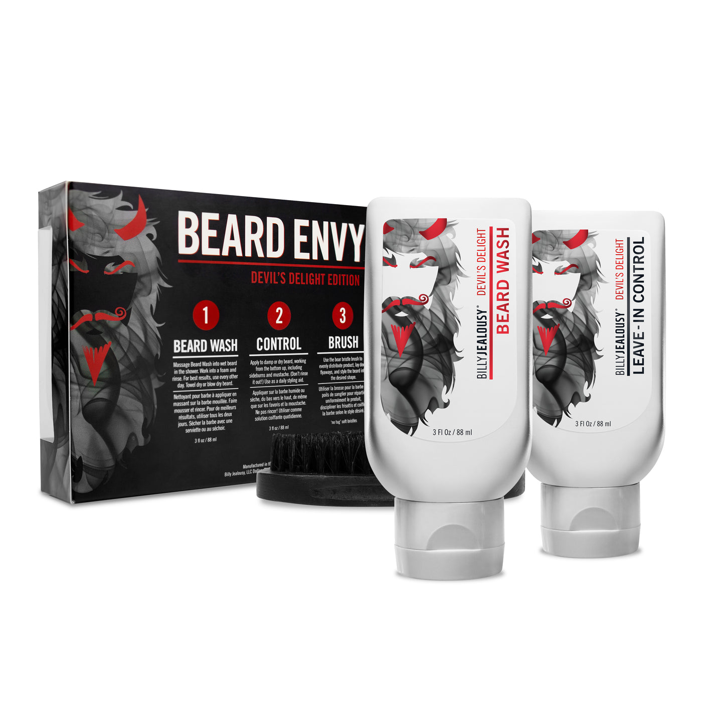 Devils Delight Beard Envy Kit - Warm Vanilla Scent