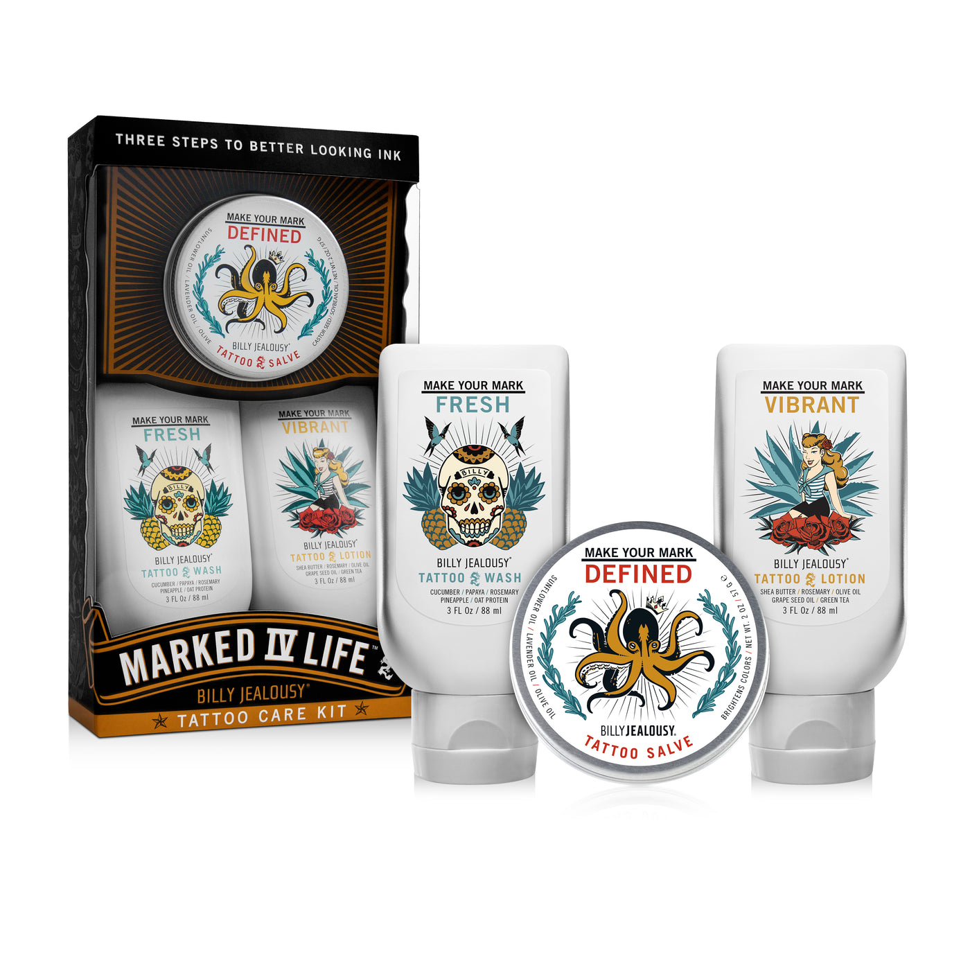 Marked IV Life Tattoo Care Kit